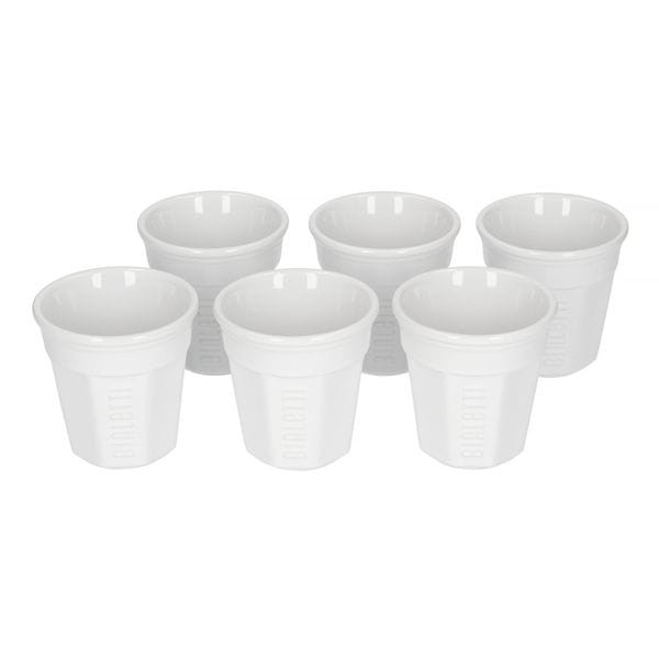 Bialetti Bicchierini - Zestaw 6 filiżanek do espresso - Biały.jpg
