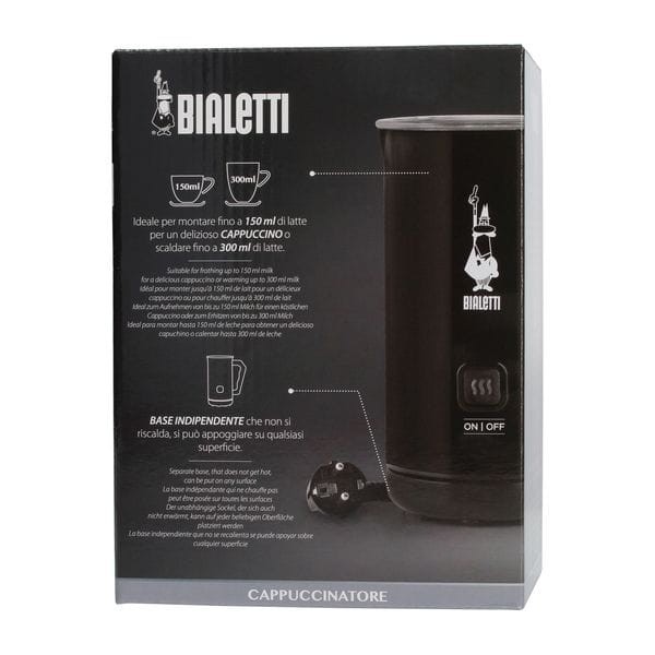 Bialetti Milk Frother MKF02 Nero - Elektryczny spieniacz do mleka Czarny 4.jpg