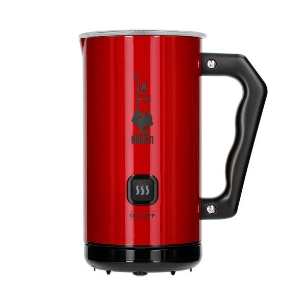 Bialetti Milk Frother MKF02 Rosso - Elektryczny spieniacz do mleka Czerwony.jpg