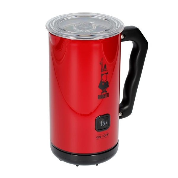 Bialetti Milk Frother MKF02 Rosso - Elektryczny spieniacz do mleka Czerwony 1.jpg