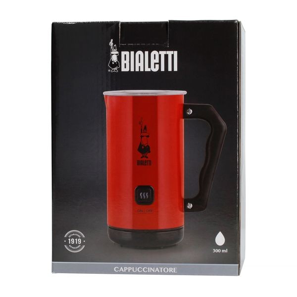 Bialetti Milk Frother MKF02 Rosso - Elektryczny spieniacz do mleka Czerwony 3.jpg