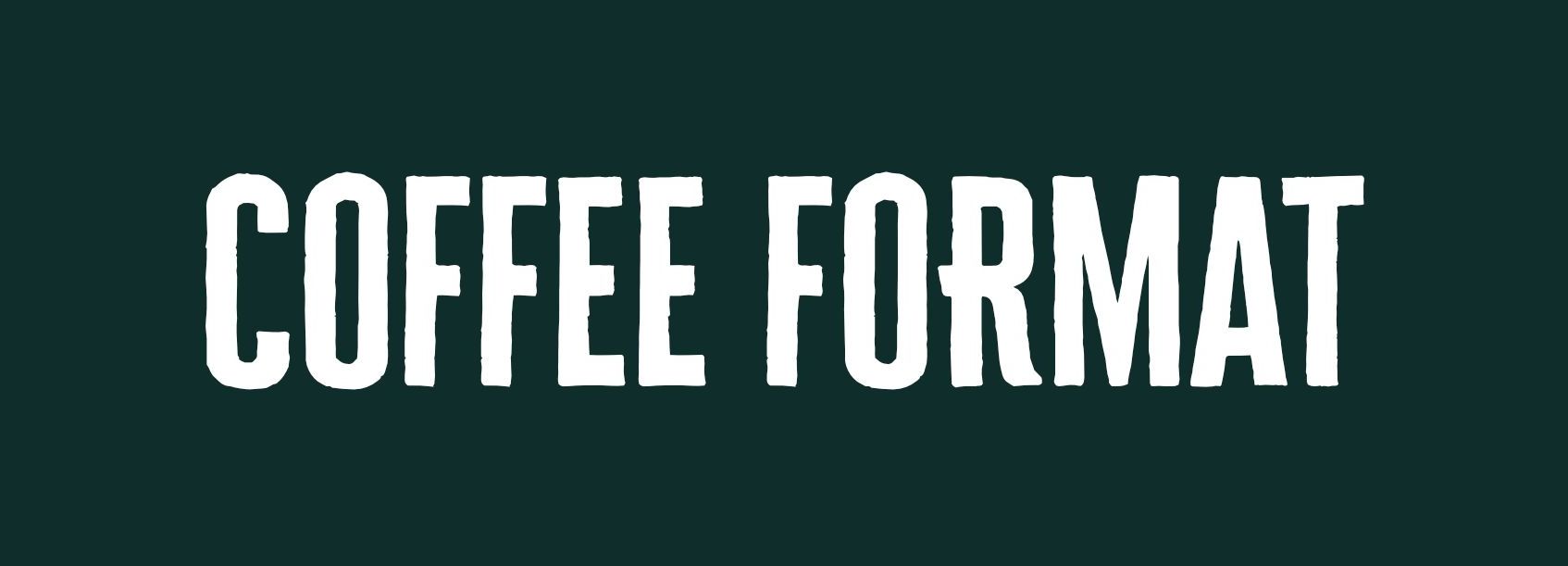 Producent: Coffee Format (przejdź do produktów)